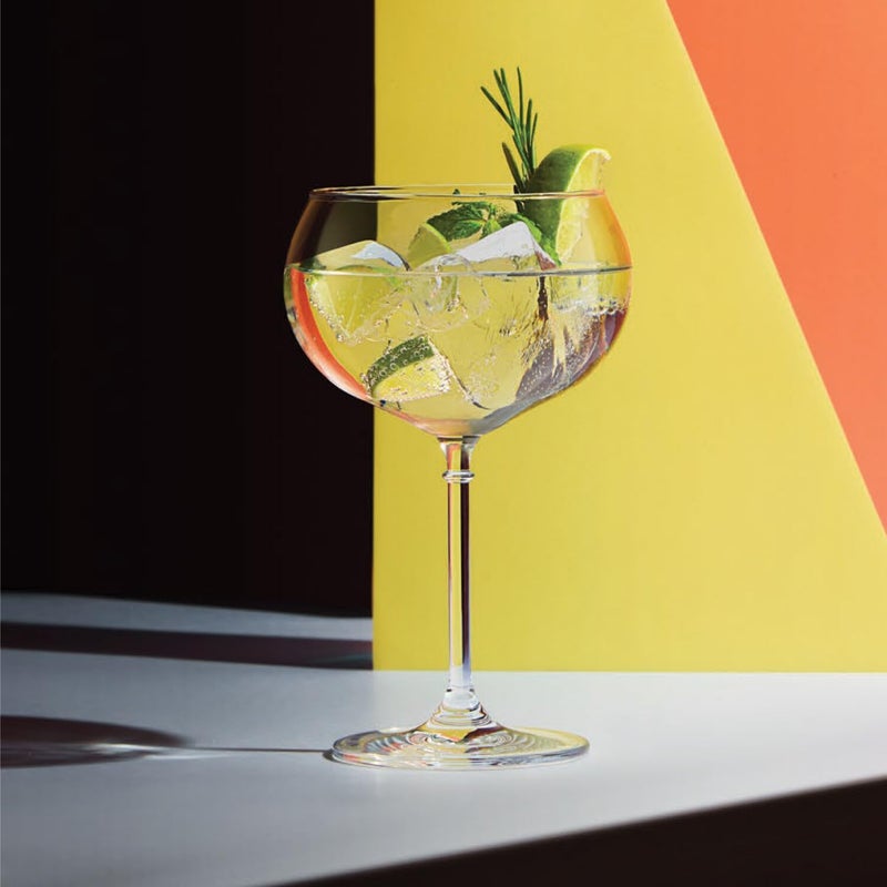 OCEAN The Palette Gin Cocktail Glass - 540ml (Set of 6) - Elegant Stemware for Gin & Tonics, Mixed Drinks, Large Cocktails - Image 4